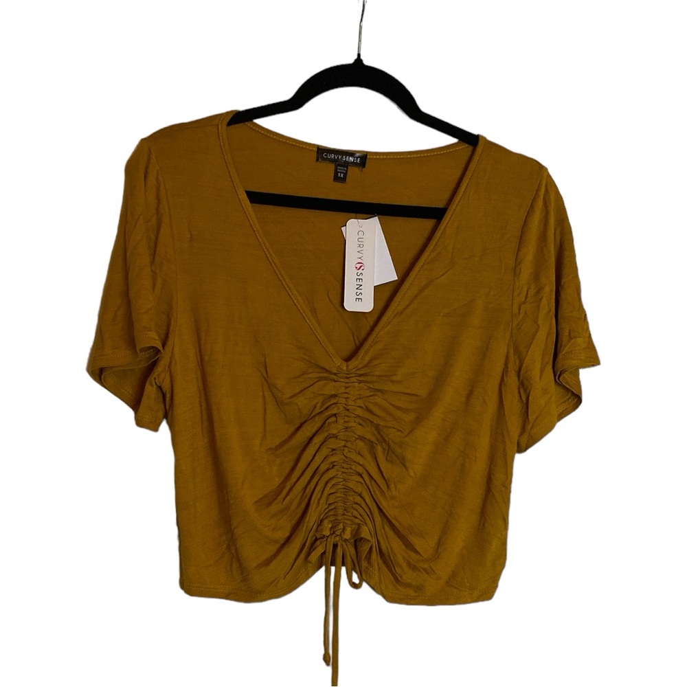 Curvy Sense Ruching Top